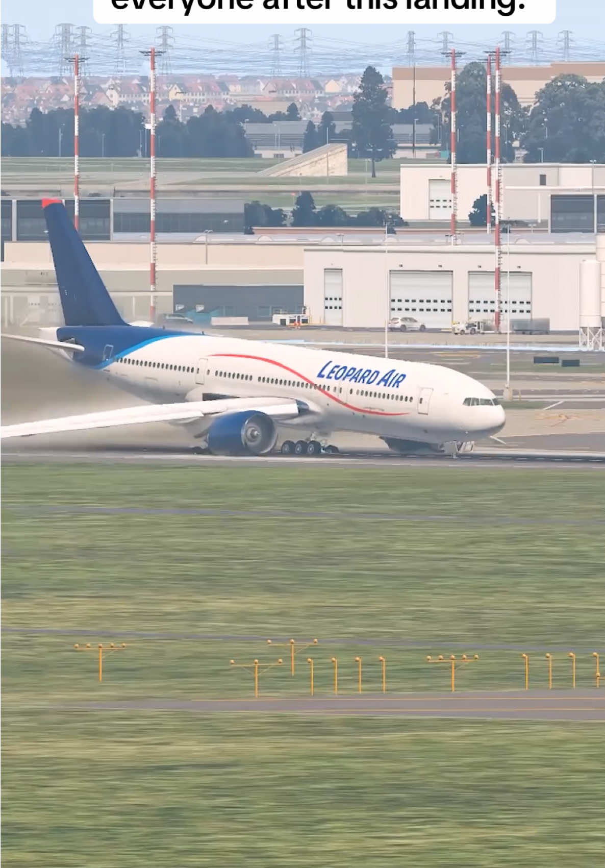 Pilot became hero after he saved everyone after this landing.  #BestAirplaneSimulator #xplane12 #flightsimulator #gamesforairplane #bestairplanegame 