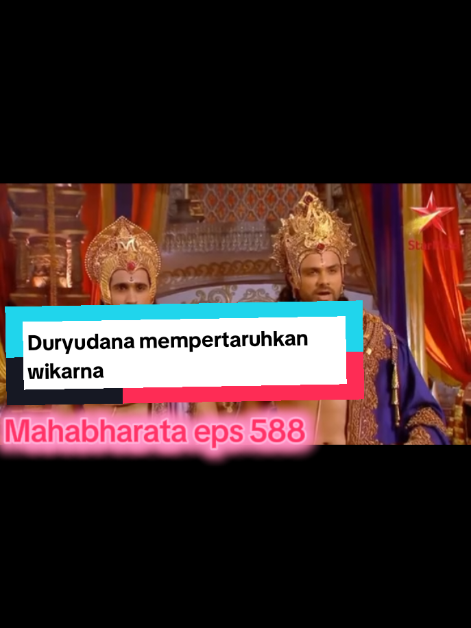 Mahabharata eps 588 Dipermainan selanjutnya Duryudana mempertaruhkan adiknya wikarna. #mahabarata #foryou #fyp #pandawa #duryudana 