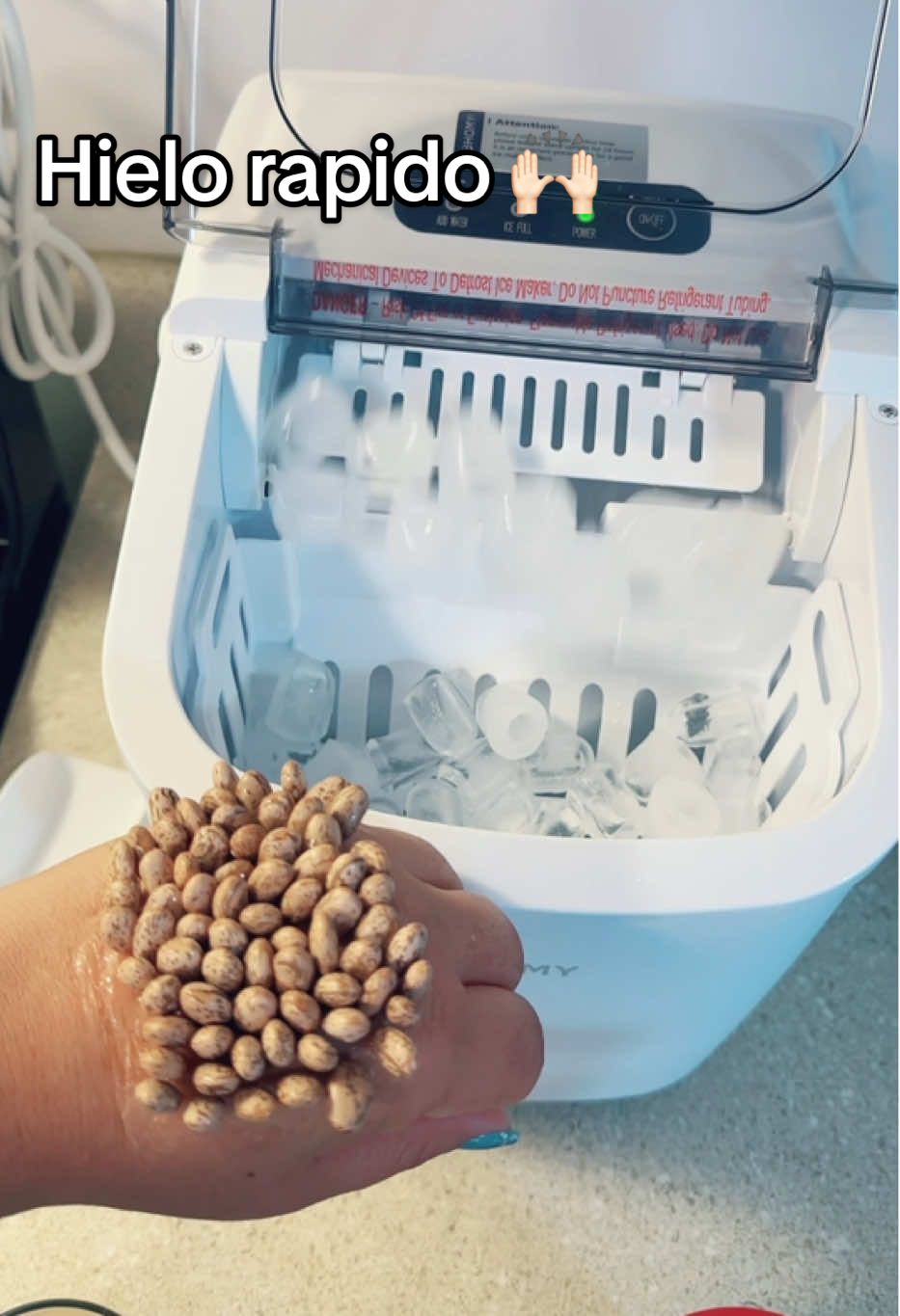 Maquina de hielo fresco #icemaker #icemakermachine #maquinadehielo #icecube #hielos 