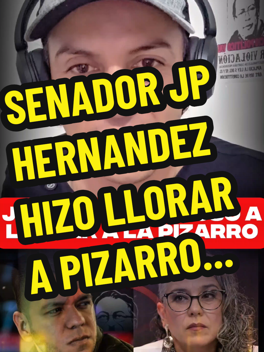 JP HERNANDEZ PUSO A PIZARRO A LLORAR... #libertad #fuerapetro #atencion #tiktok #viral #vida #vida #ÚLTIMAHORA #parati #noticias #tiktok #viral #noticias #amigos #Colombia 