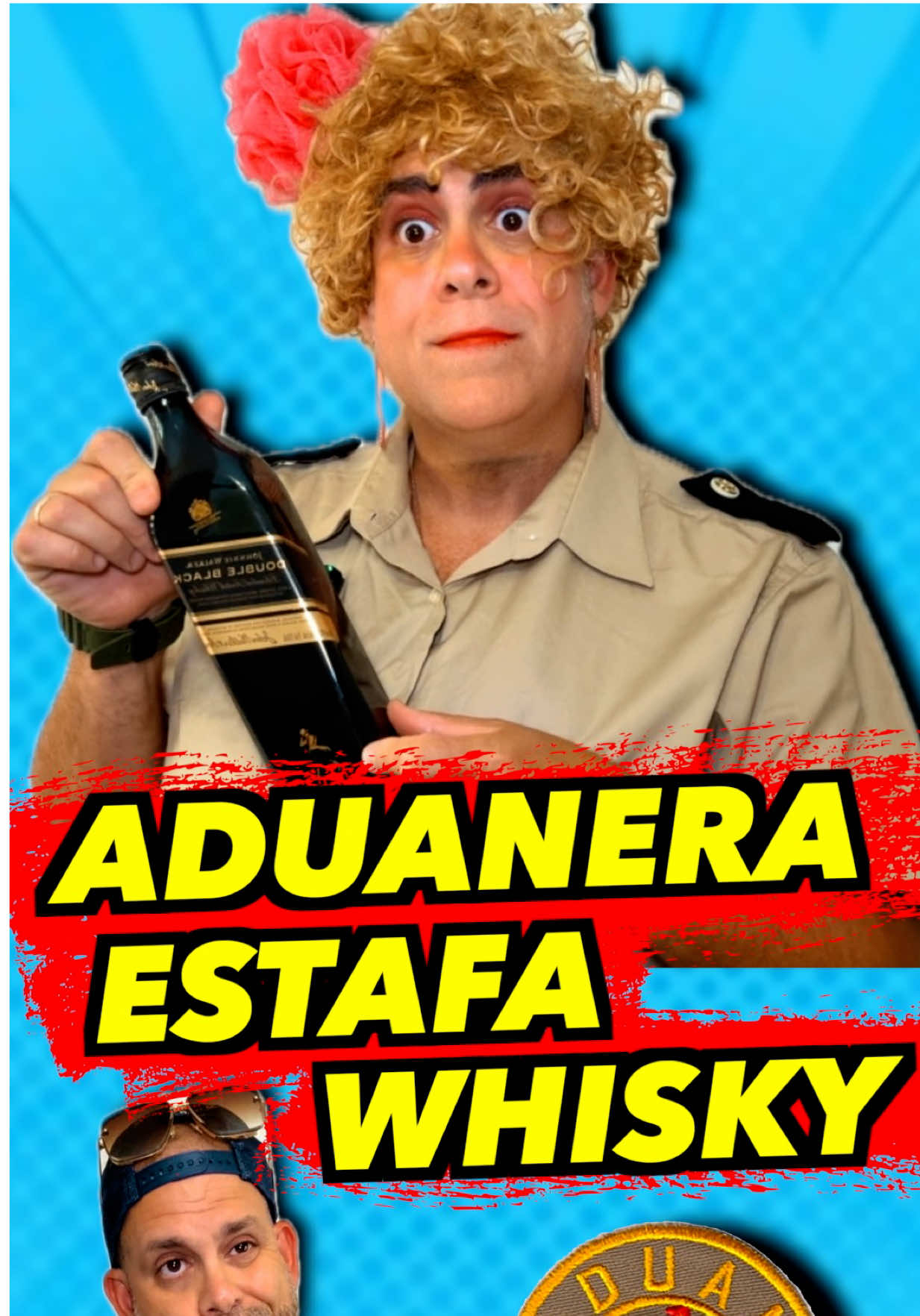 Aduanera Cubana estafa Whisky 😂😳 #humor #humorcubano #cubanosporelmundo #comedia #cuba 