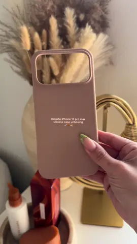 Manifesting the new iPhone 😍 #ornarto #iphonecase #siliconecase #neutralaesthetic #iphone17 