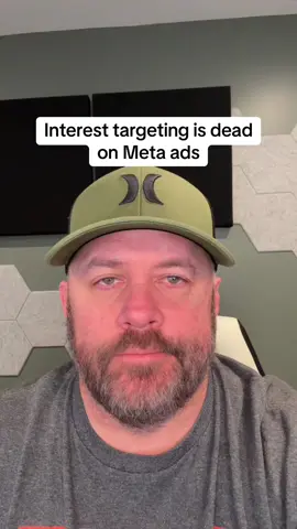 Interest targeting is dead on Meta ads. #metaads #facebookads #facebookads2025 #