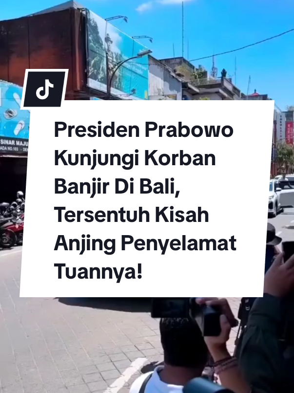 Presiden RI Prabowo Subianto menyempatkan diri meninjau warga terdampak banjir bandang di Denpasar, Bali, Sabtu (13/9/2025). Dalam kunjungan tersebut, terselip momen haru ketika ia bertemu seorang warga yang selamat berkat kesetiaan anjing peliharaannya. Dalam video yang beredar di media sosial, warga itu menceritakan bagaimana anjing berwarna cokelat miliknya menyelamatkan nyawa pada dini hari. Sekitar pukul 04.00 WITA, anjing tersebut menggonggong keras hingga membangunkan sang pemilik tepat sebelum banjir besar menghanyutkan rumah mereka. Mendengar kisah itu, Prabowo tampak tersentuh dan berkata kepada sang anjing, “Kamu pahlawan ya, selamatkan tuanmu.” Selain menyapa pemilik anjing tersebut, Prabowo juga berkeliling menyambangi warga lain yang terdampak banjir. Dengan setelan safari khasnya, ia berjalan menyusuri gang kecil, duduk bersama warga, serta mendengarkan langsung keluh kesah mereka. Prabowo turut mencermati kerusakan akibat banjir yang terjadi pada Rabu (10/9/2025) lalu, sekaligus memberikan semangat kepada warga. Ia meyakinkan bahwa pemerintah akan segera hadir memberikan bantuan. #hariharijakarta #jktinfo #infojakarta #jakarta #jakartatimur 