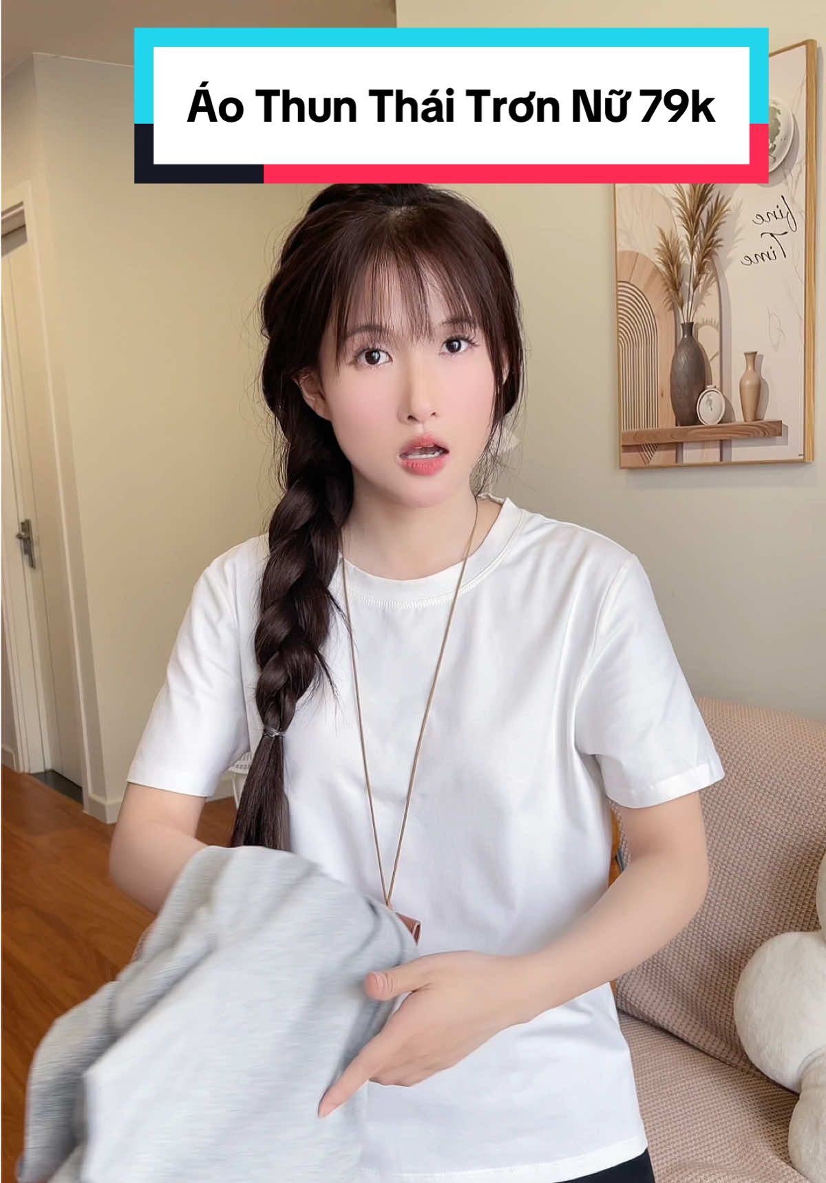 Áo Thun Thái Trơn Nữ 79k