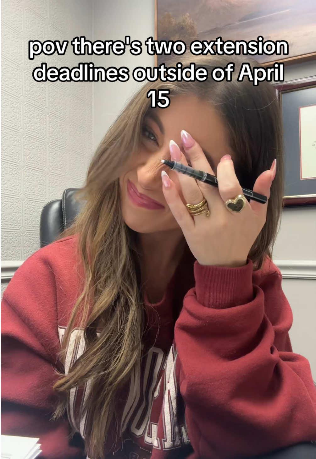 we love a really long tax season!!! #fypシ #accountant #taxseason #taxes #corporatelife 