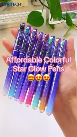 Wait... is this a pen, or a shooting star gliding across my page?😍😍😍#pentest #pentok #gelpen #stationery #tiktokshopfinds 