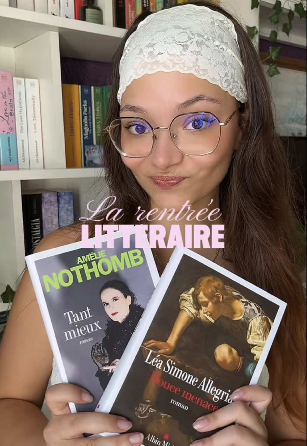 Deux nouveaux romans de la rentrée littéraire 💗 On parle de « Tant mieux » de Amélie Nothomb & « L’impasse des rêves » de Didier Van Cauwelaert @Éditions Albin Michel 