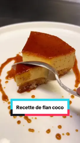 Recette du Flan Coco ! 🥥🍮 📖 Mon ebook avec +60 recettes pâtisserie est disponible ! Écris ebook en commentaire pour recevoir le lien en privé ou retrouve-le direct en bio 🔗 les Ingrédients : -160 g sucre (pour le caramel) – 400 g lait concentré sucré – 260 g lait entier ou demi-écrémé – 260 g lait de coco (60%) – 4 œufs – 130 g noix de coco râpée 📹 Dans la vidéo : 1️⃣ Faites fondre sucre + eau pour obtenir un caramel doré. Versez dans un moule. 2️⃣ Mélangez tous les ingrédients du flan coco, versez sur le caramel. 3️⃣ Cuisson au bain-marie, démoulage et dégustation !  💡 Astuce : Laissez bien refroidir 12h avant de démouler pour un flan parfaitement tenu. #FlanCoco #DessertFacile #RecetteMaison #TikTokFood #reelscuisiner 