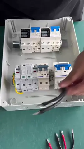 Solar DB Box Conections#tranding #inverter #CapCut #viral_video #electrical 