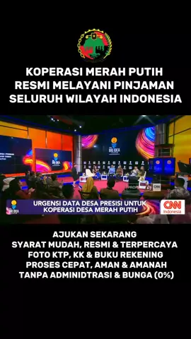 URGENSI DATA DESA PRESISI UNTUK KOPERASI DESA MERAH PUTIH #koperasi #pinjamanonline #beritatiktok #beritaviral #amanah 