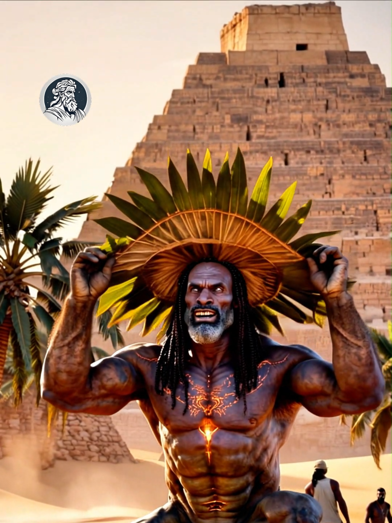 HOW THE PYRAMIDS WERE MADE #cadamitologia #ai #fyp #giants #desert #egypt #pyramids #alien