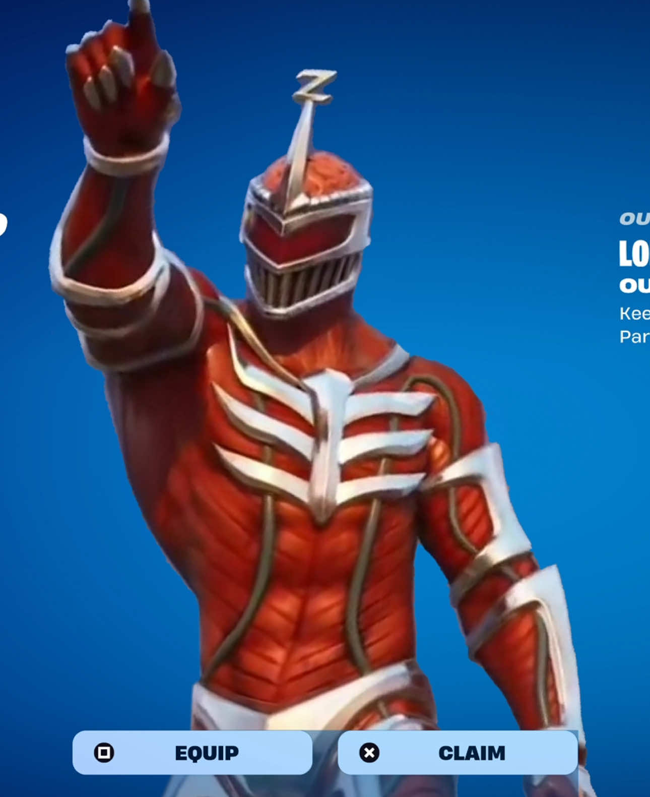 POWER RANGERS LORD ZEDD SKIN RELEASE DATE IN FORTNITE ITEM SHOP!