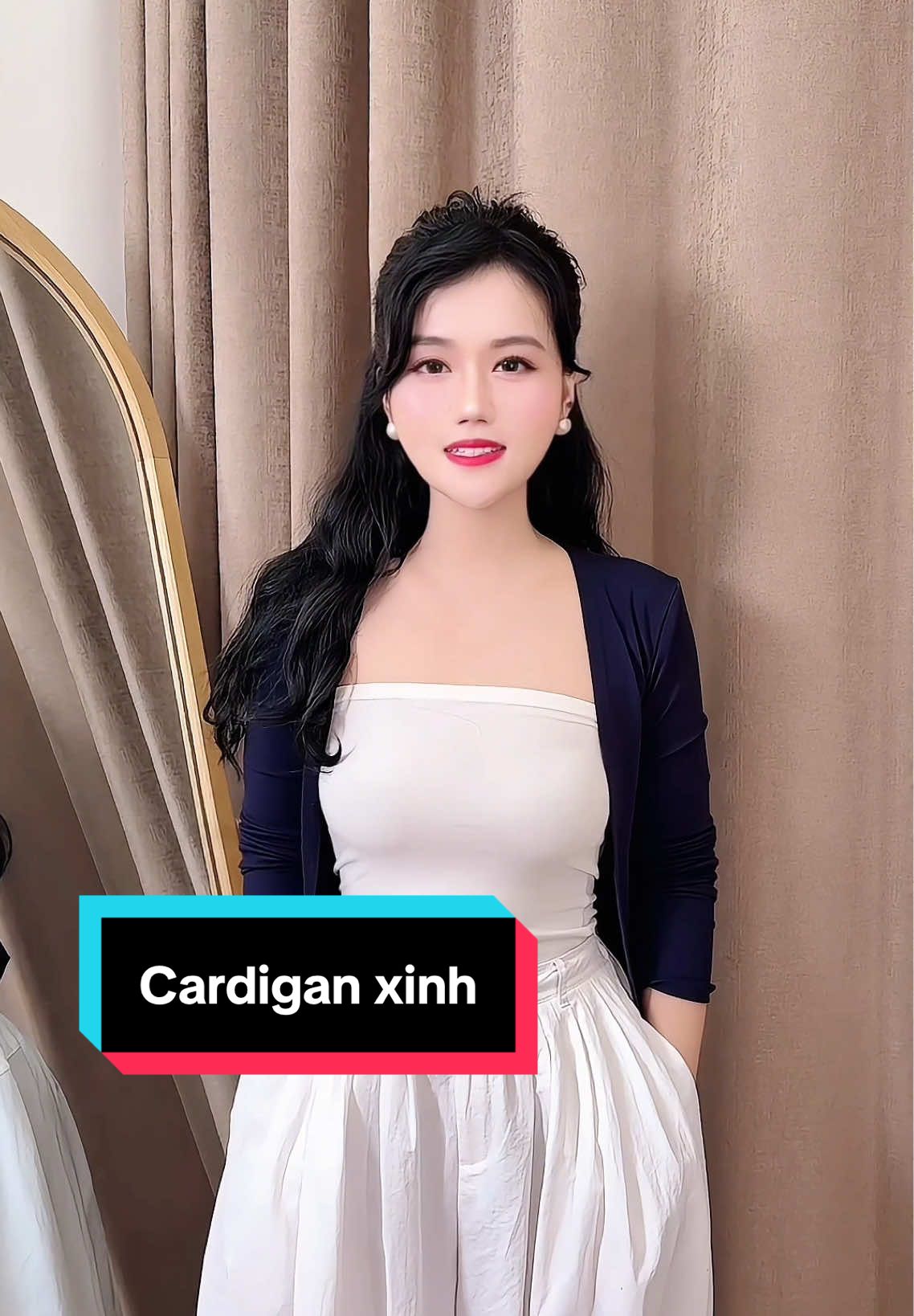 Áo khoác cardigan không cúc nhiều màu xinh #cardigan #aokhoacxinh #trending #xuhuongtiktok #thoitrang 