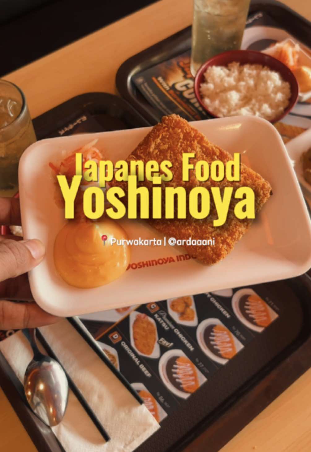 Makan makanan jepang yang deket dan murah #jelajahbegah  #promoseruweekend #yoshinoya #promotiktok #fypシ゚ 