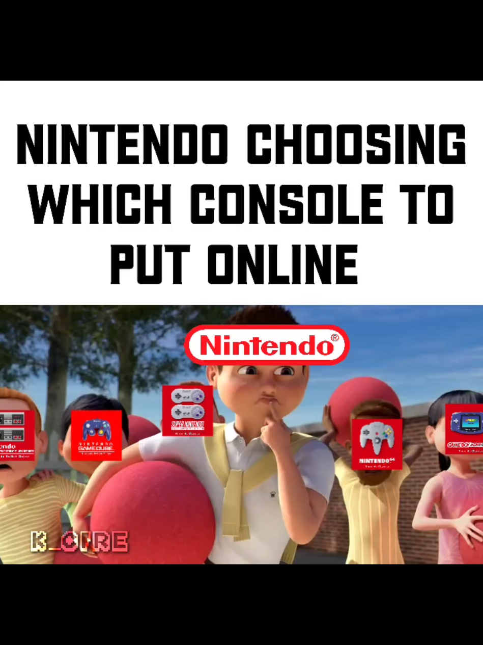 Nintendo being nintendo #fyp #nintendo 