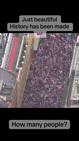 History has been made today in London September 13th unite the kingdom #fyp #viral #unitedkingdom #unite #london  