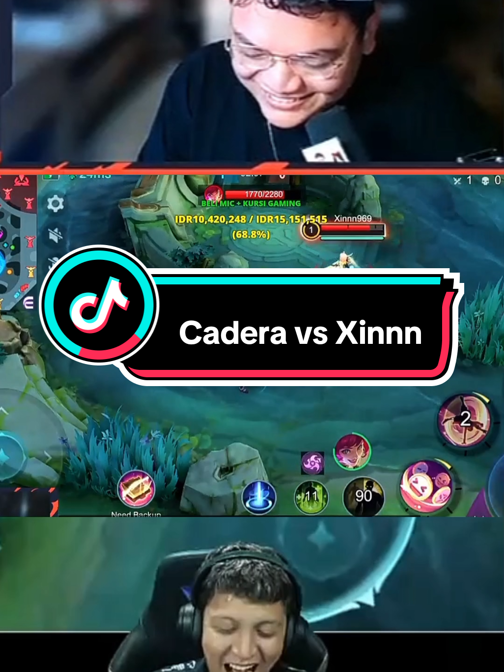 By 1❌ ketawa ✅ #xinn #cadera #mpl #MLBBNEXT2025 #SeasonsEndGiveaway 