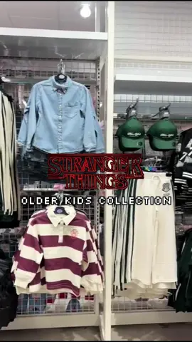 Stranger Things Older Kids Collection at Primark! 🚲🧇🔦 #primark #strangerthings #strangerthings4 #strangerthings5 #kidsfashion 