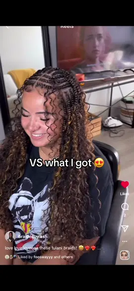 Did my stylist eat this up or nahhhh 🤏🏽 #hair #fulanibraids #boho #atx #fyppppppppppppppppppppppp 
