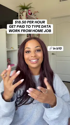 Get paid to type data from home in this only high school diploma needed full-time work from home job. #remotework #wfh #workfromhomejob #workfromhomejobs #remotejobs 