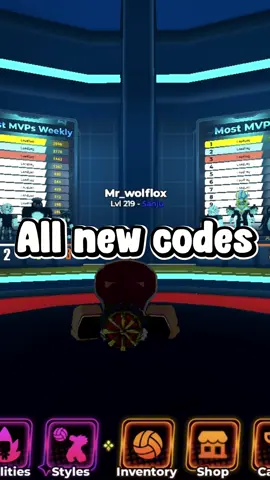 All new codes #volleyball #haikyuu #roblox #fyp #viral 