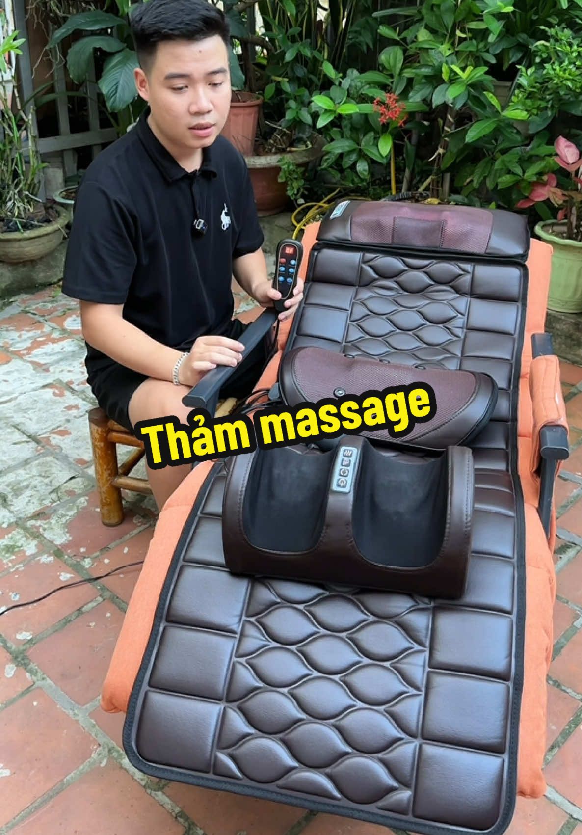 Đệm massage toàn thân massage tại nhà #demmassage #thammassage 
