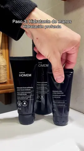 Natura Homem Cuidados Personales, todo en una sola rutina 😌 ¿Qué producto no te puede faltar? #NaturaHomem #homemcoragiotrujillo