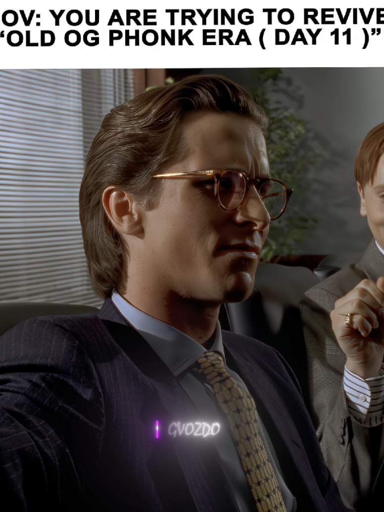 Reviving Old Phonk Era | vendetta! | #patrickbateman #americanpsycho #sigma #edit #phonk 