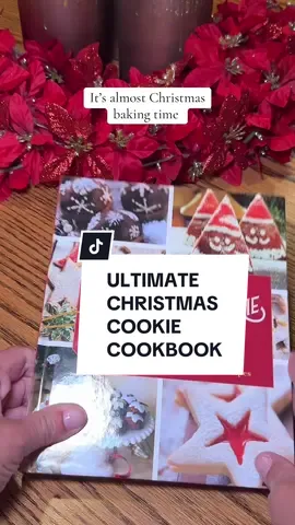 Every holiday baker could use this! So many delicious recipes. #recipebook #christmascookies #cookbook #creatoricons #tiktokshopcreatorpicks 