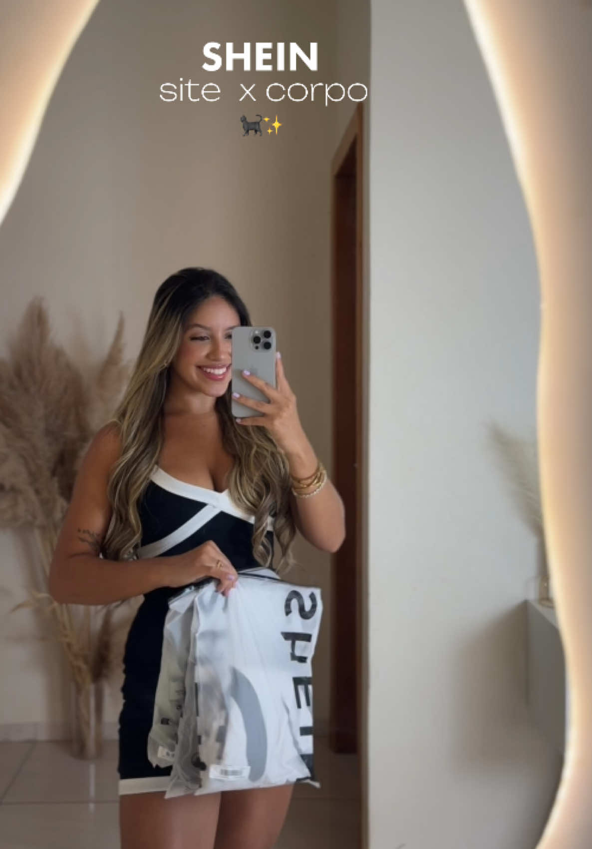 @SHEIN Brasil @SHEIN ✨🐈‍⬛ #sheinhaul #sheineid #sheinbrasil #sheincares #outfitideasforyou 