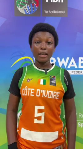 FIBA U16 Women’s Afrobasket Kigali 2025 : La réaction de Ella Gnaman KONE, capitaine des éléphantes U16 lors de la victoire 40-45 de la Côte d’Ivoire face au Mali en demi-finale. #PoliceDuBasket #PoliceDuSport #AfroBasket #U16AfroBasket #AfroBasketU16 