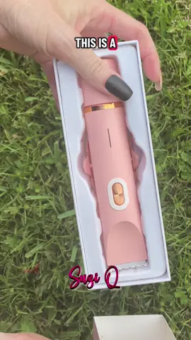 Love that this can be used wet or dry! #suziqcustomdesign #creativecraftingconcepts #zylermart #zylermartdualtrimmer #bikinitrimmer💖 #wetdrytrimmer #electricbikinitrimmer 