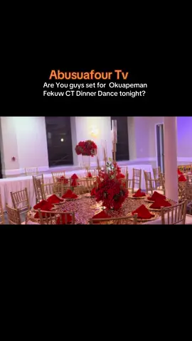 Are You guys set for  Okuapeman Fekuw CT Dinner Dance tonight?#fypシ゚viral #abusuafourtv #afyapee #fypシ #viral 