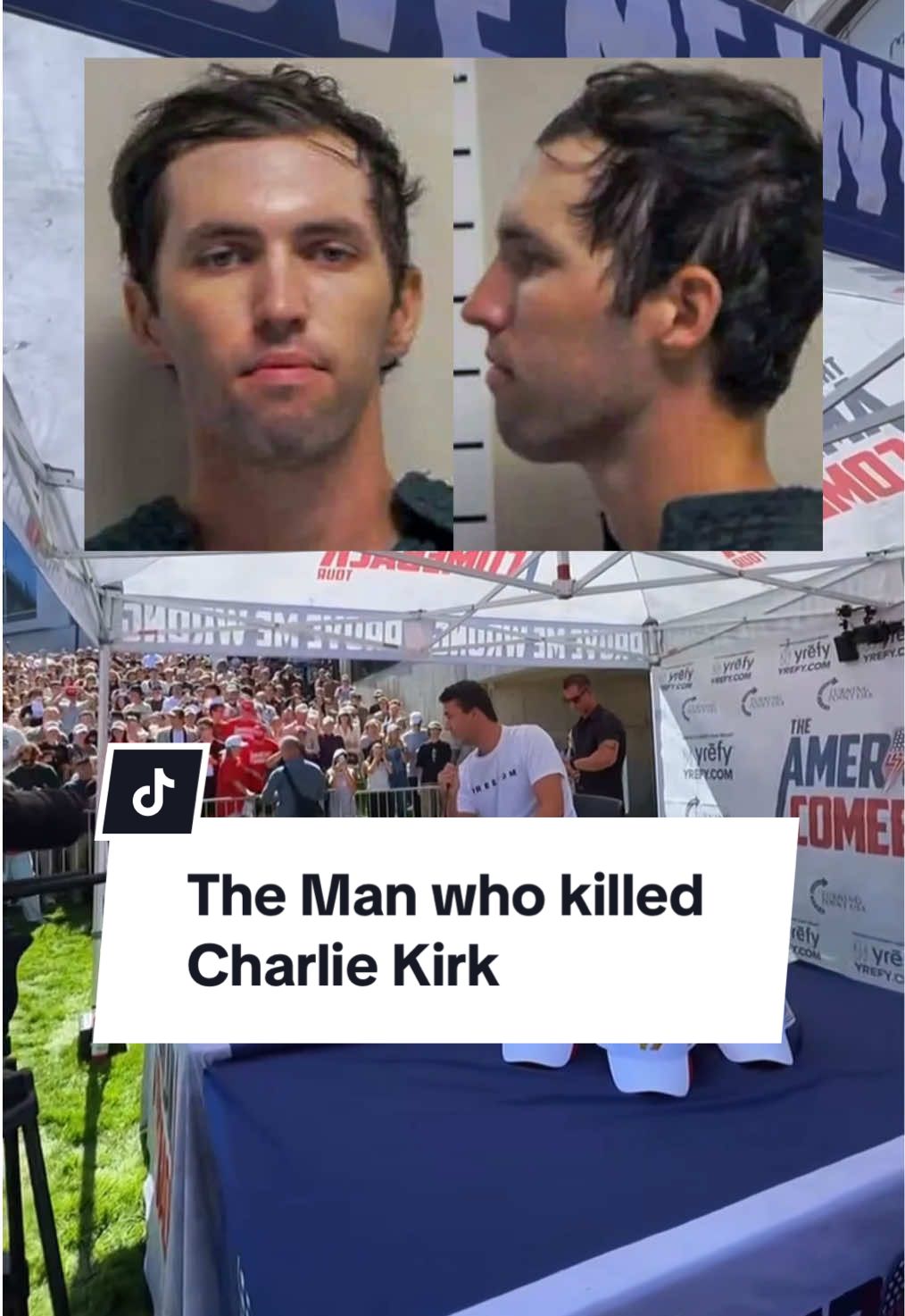 The Man who KILLED Charlie Kirk has just been CAUGHT 🤯 #charliekirk #news #america #politics #viralvideos 