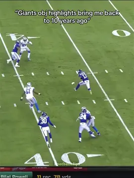 Back to when football was entertainment.#odellbeckhamjr #newyorkgiants #nfl #football #sports 