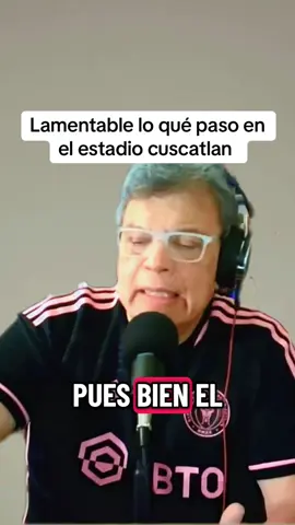 Lo qué paso en el estadio cuscatlan 