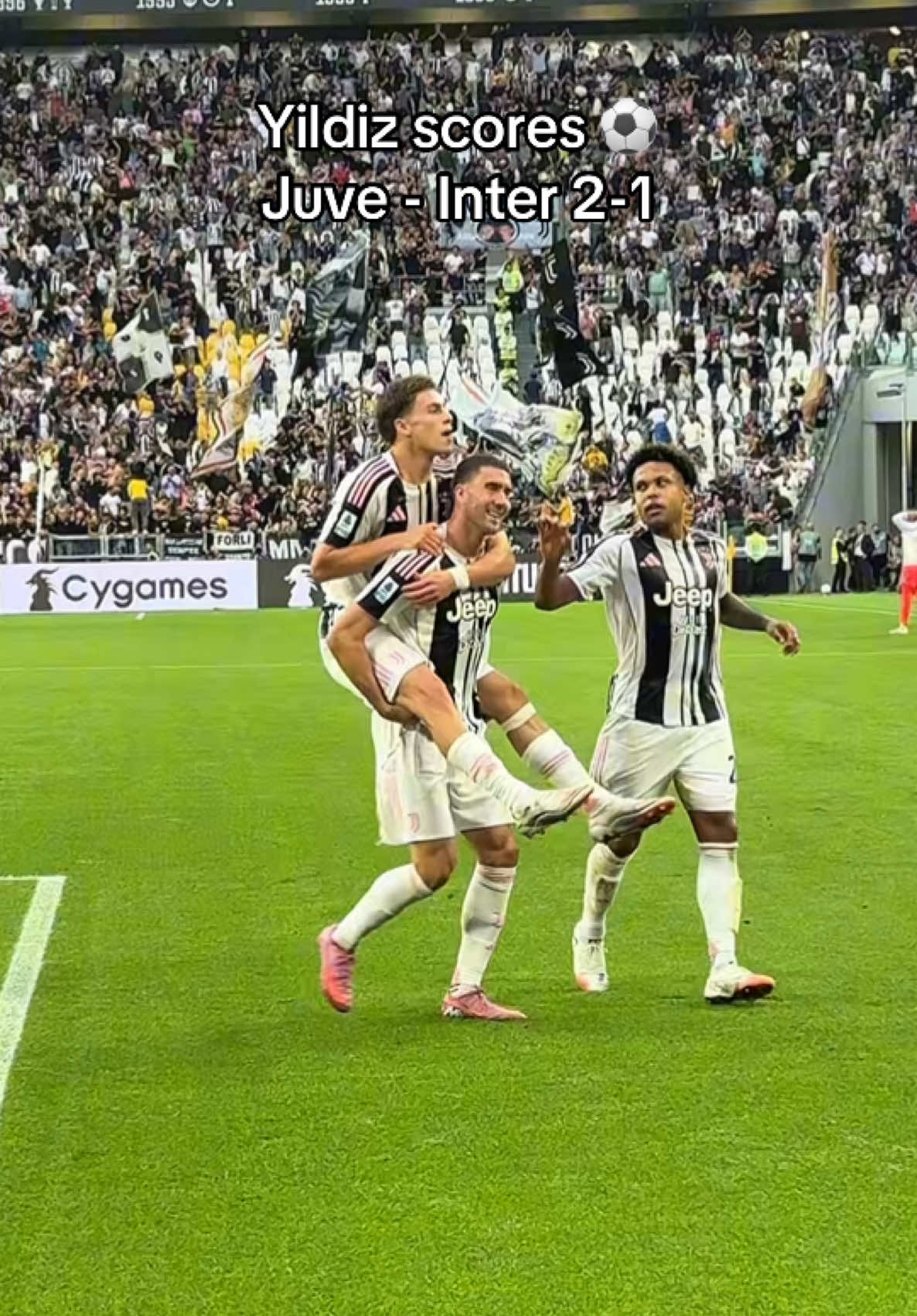 #yildiz #juveinter #goal #serieA #celebration 