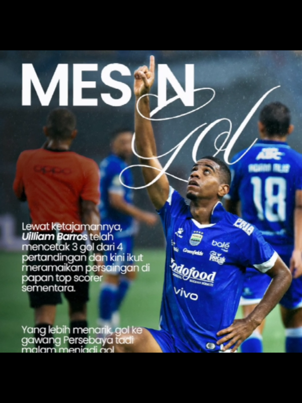 Mesin gol PERSIB, (Uilliam barros) #persib #sepakbola #bigmatch #gol #fyp 