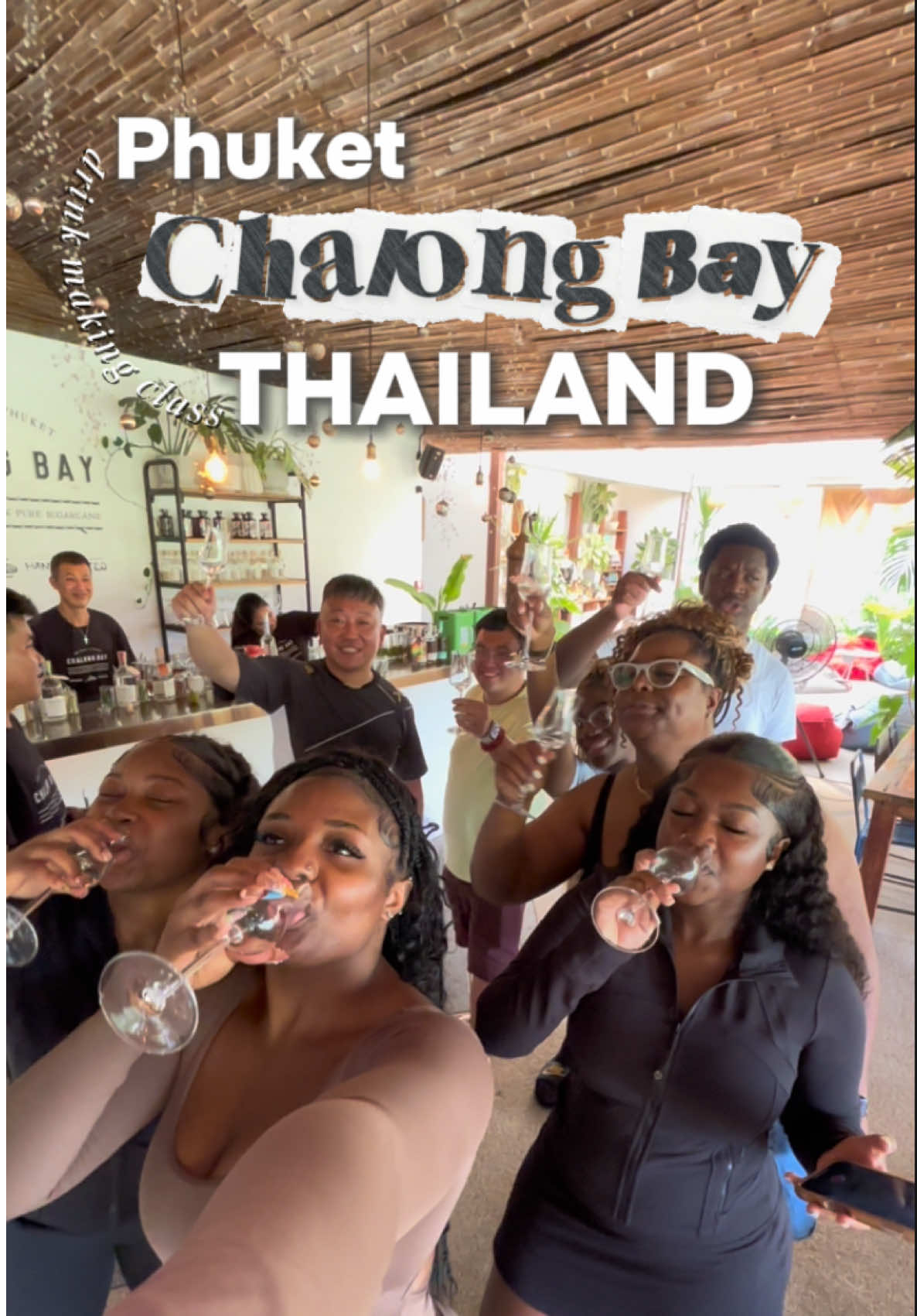 ⭐️⭐️this excursion is a must when you visit thailand phuket⭐️⭐️ Just add it to your ititenary🥳 (we gone post again for good measure that RE$TRIQED the first one)  **FOR EDUCATIONAL PURPOSES ONLY** **NOT PROMOTING ALCOHOL SUBSTANCES ***  #thingstodointhailand #phuketthailand #phuketexcursions #fyp #drinkmakingclass 