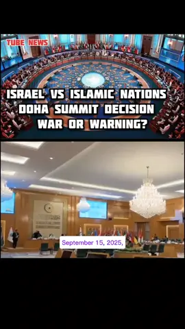 On September 15, 2025, the Arab-Islamic summit in Doha will decide the future of the region. Leaders from across Islamic countries are set to discuss forming a joint military force and the possibility of a strategic strike against Israel. Recent intelligence and geopolitical tensions, including Israel's aggressive actions in Gaza and expansion of boundaries, have escalated the urgency. Nations are now reconsidering their reliance on the U.S., looking towards Russia and China for defense support. The summit will cover crucial topics: military strategy, defense readiness, issuing final warnings, and protecting financial investments in the Middle East. Gulf countries, aware of Israel’s advanced human intelligence networks, are discussing independent defense measures and the potential creation of a unified Muslim air force to counter future threats. Investments worth trillions of dollars are also at stake, with nations evaluating whether to redirect them from the U.S. to more secure partnerships. Doha’s decisions will shape the geopolitical, military, and economic landscape of the region for years to come. Stay updated with Tube News for live analysis, insights, and developments as these critical decisions unfold.  #MiddleEast #IsraelStrike #DohaSummit #GulfCountries #MuslimDefense 