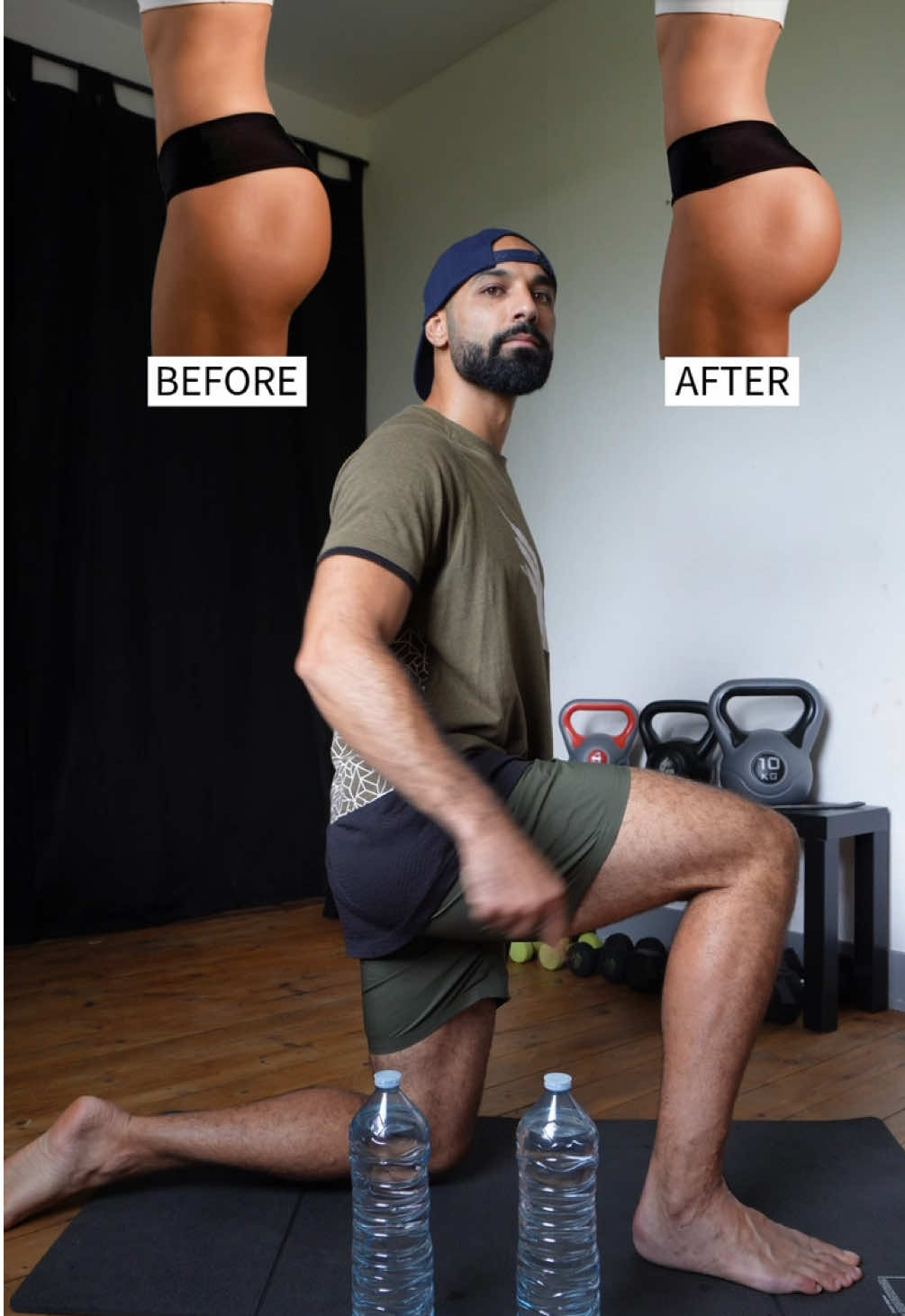 Glutes 🍑 workout at home🥵 , 4 Rounds  40 Seconds / work 20 Seconds/ rest 1 minute rest between rounds  , Save&share for more daily workouts 💪 , #glutes #homeworkout #Fitness #motivation #explore 