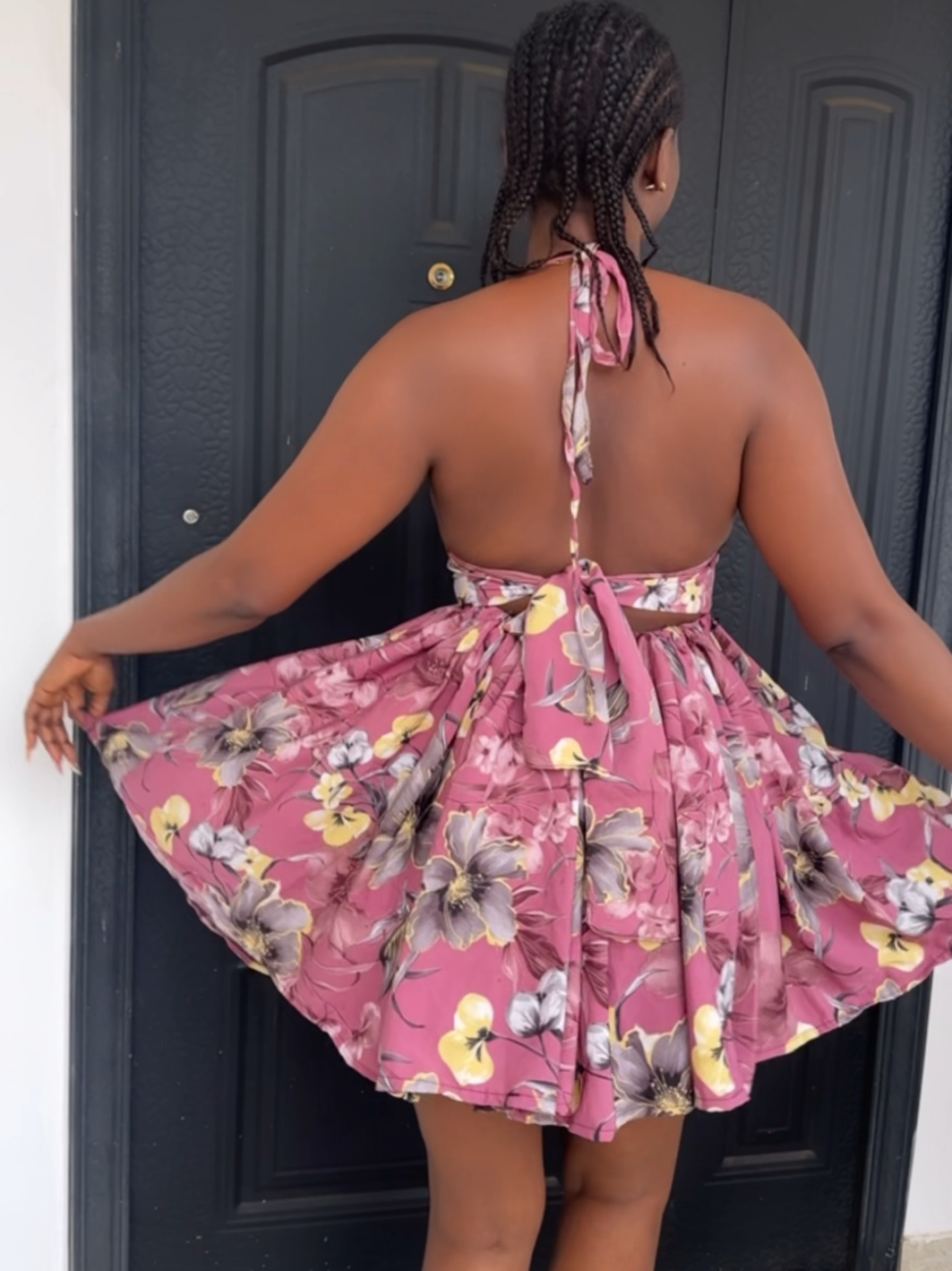 Visit our Shop at Dome k boat, adjacent mini Melcom... Call or WhatsApp us on 0545090496 Grab this beautiful dress at a price of 190gh. Delivery at a fee  #foryou #trending #viralvideo #fyp viral  #fabricghana 