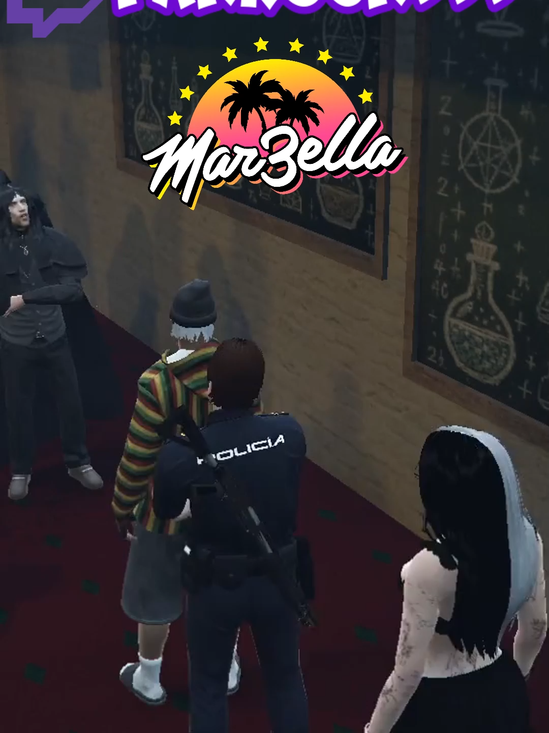 Debate politico con @tomateking y @agente.maxo #marbella3 #marbella #parkour999 #twitch #risas
