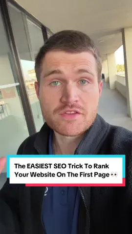 The EASIEST SEO Fix To Rank Your Website On The First Page 👀 #localseo #seotips #localbusiness #servicebusiness #searchengineoptimization  