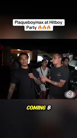Plaqueboymax at Hitboy Party 🔥🔥🔥#plaqueboymax #hitboy #party 