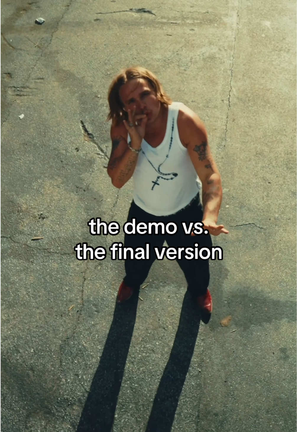 Replying to @Faysal This demo is from 2021, finally released it. Which version do you prefer?👀#newmusic #rockandroll 