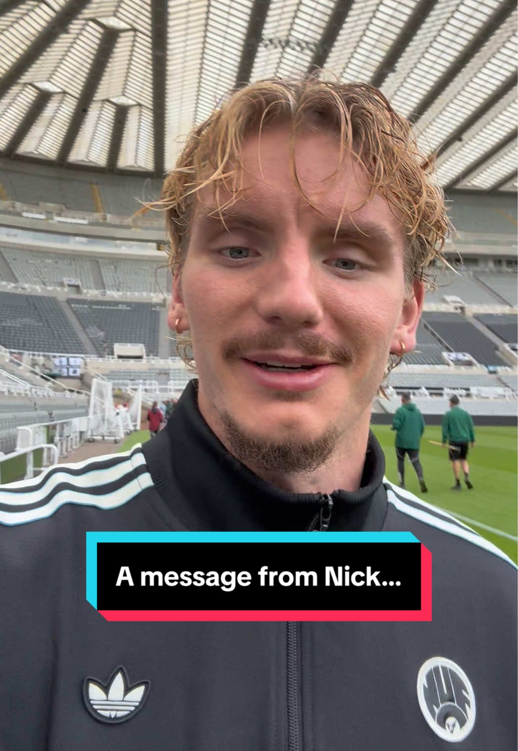 A message for the fans…