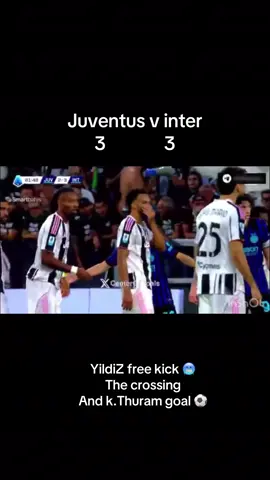 K.Thuram got the equalizer the match is crazyyyyyyy 🔥#fyp #search #inter #juventus #kthuram 