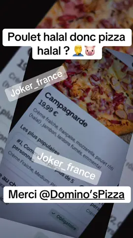 Merci Domino’s Pizza pour vos pizza halal 🤦‍♂️#dominospizza #pourtoii #halal #starfoullah 